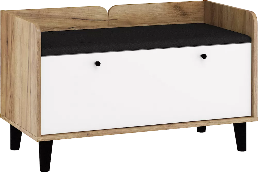 Pufs Dolce DOL-22 Black · 90 × 54 cm