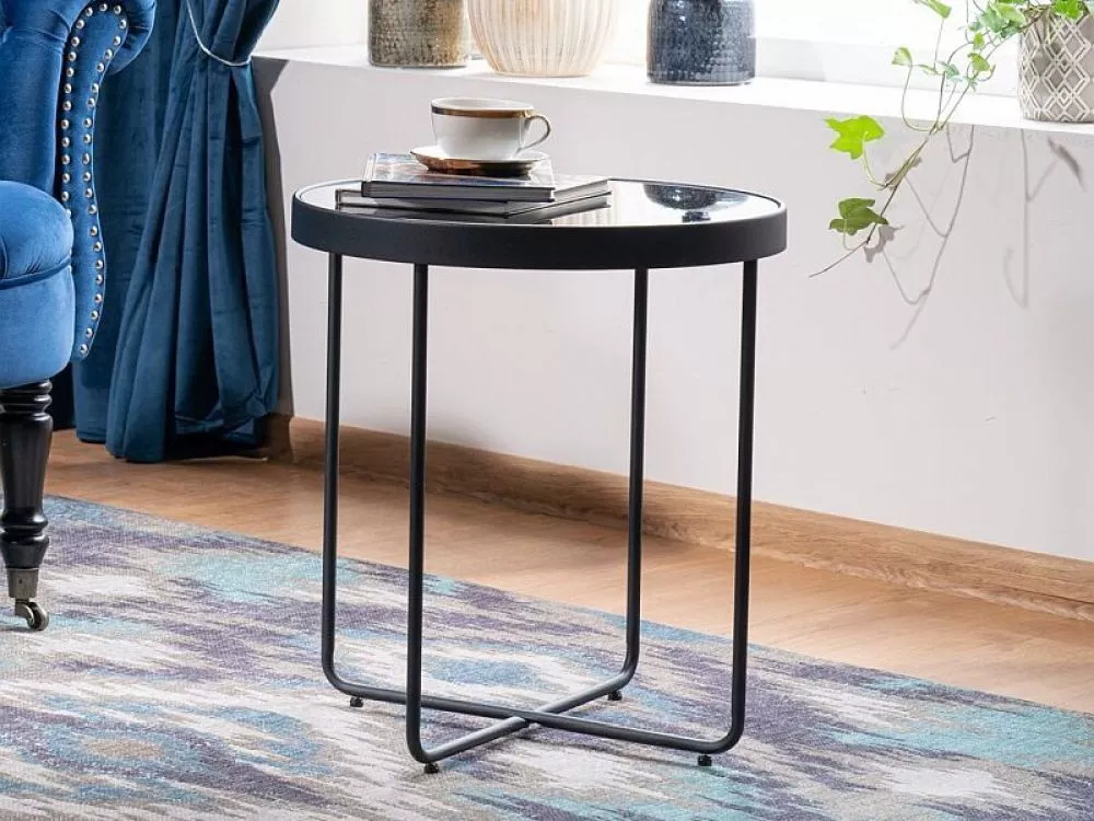 Žurnālgalds Atena Set · Melns · 50 cm