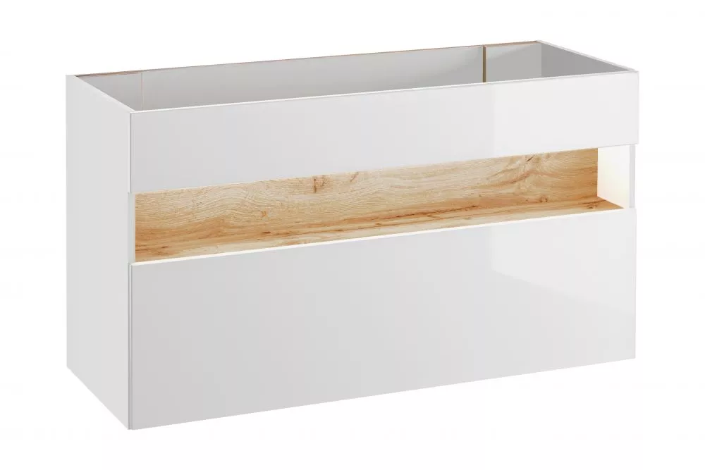 Vannas istabas skapītis Bahama White 854 · 120 × 68 × 46 cm