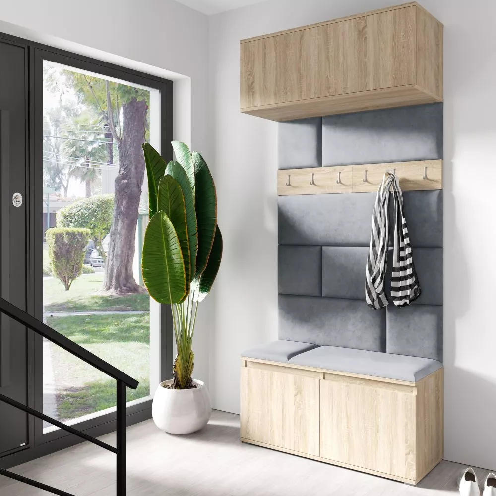 Apavu plaukts Emi 23 Trinity Korpusa krāsa: sonoma, · 100 × 225 × 40 cm