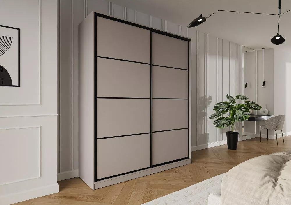 Skapis Trend 3 · Kašmira · 200 × 60 × 245 cm