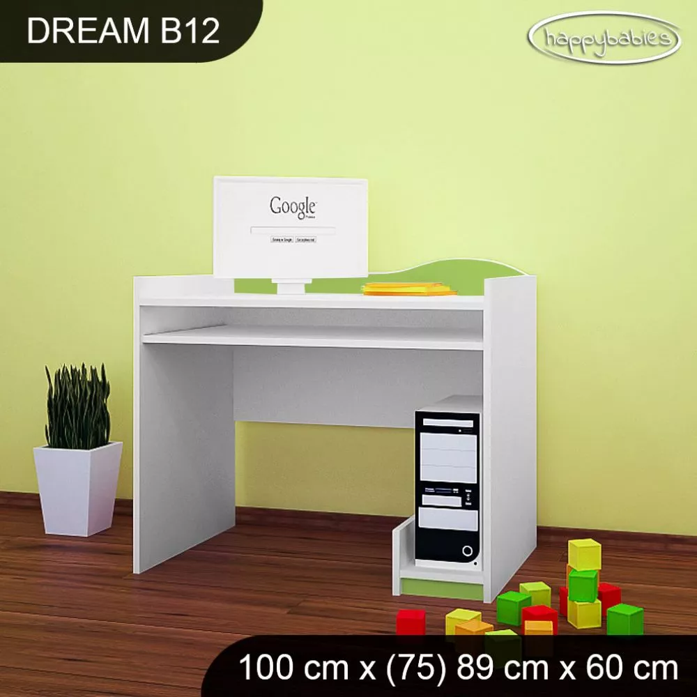 Bērnu rakstāmgalds Dream B12 Maksimālais augstums: 89 cm, · 100 × 75 × 60 cm