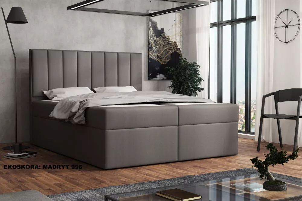 Gulta Silmo Eco Standard Guļamvietas platums: 90 cm, Guļamvietas garums: 200 cm, · Tumši pelēks · 92 × 210 × 120 cm