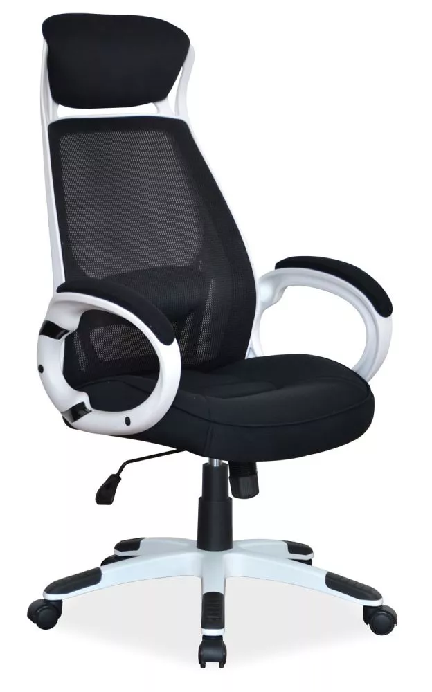 Datorkrēsls Q-409 · Melns · 67 × 52 × 117 cm