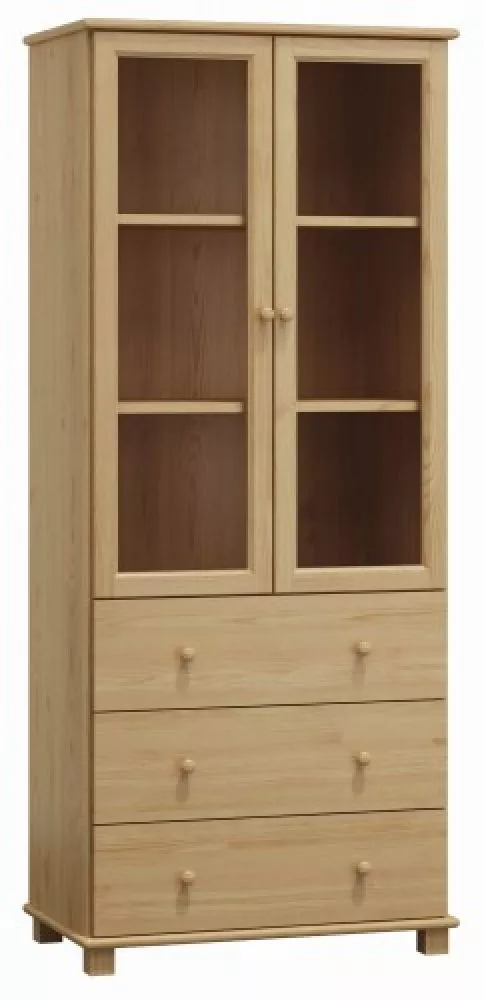 Grāmatu skapis Wit 13 · Priede · 80 × 42 × 190 cm