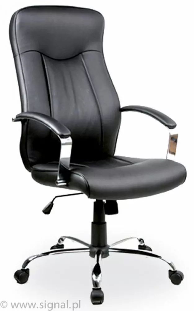 Datorkrēsls Q-052 · Melns · 66 × 48 × 115 cm