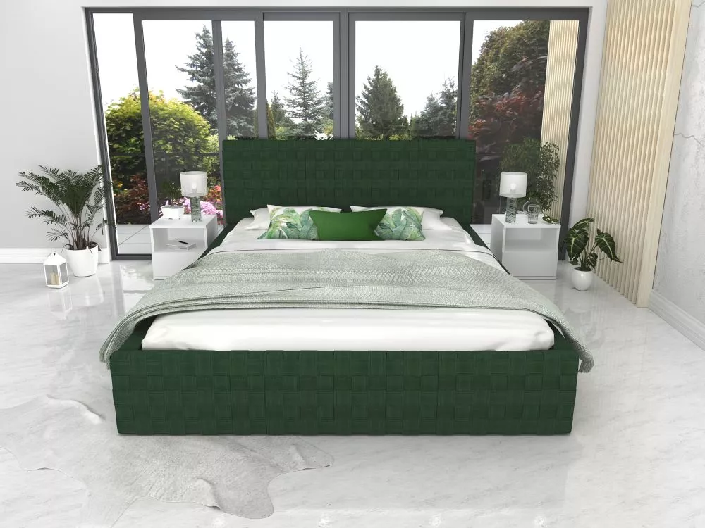 Gulta Nevada Velour Standard ar stelāžu Guļamvietas platums: 120 cm, Guļamvietas garums: 200 cm, stelāžas tips: metāla, 