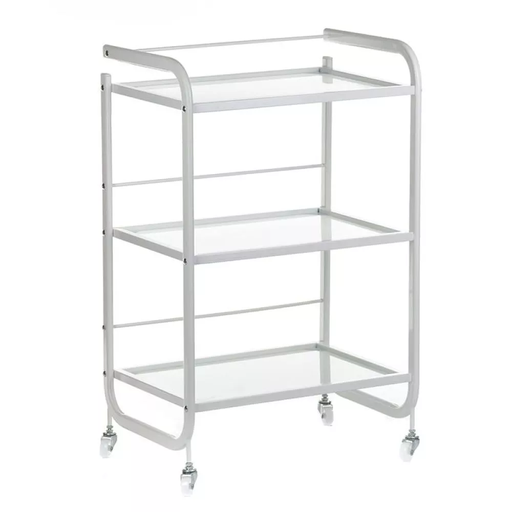 Kosmētikas galds BD-6002 · Balts · 48 × 84 × 34 cm
