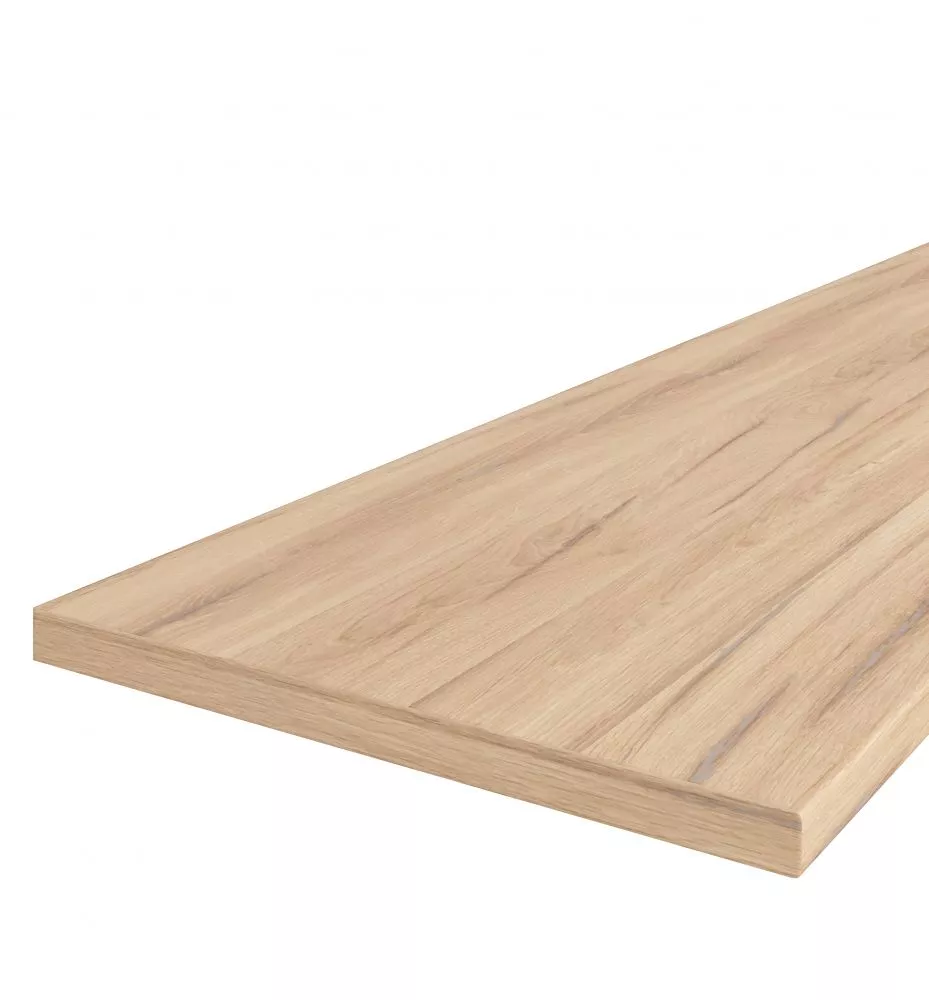 Darba virsma Encimera 120 3.8 · Gaišais estana ozols · 40 × 120 cm