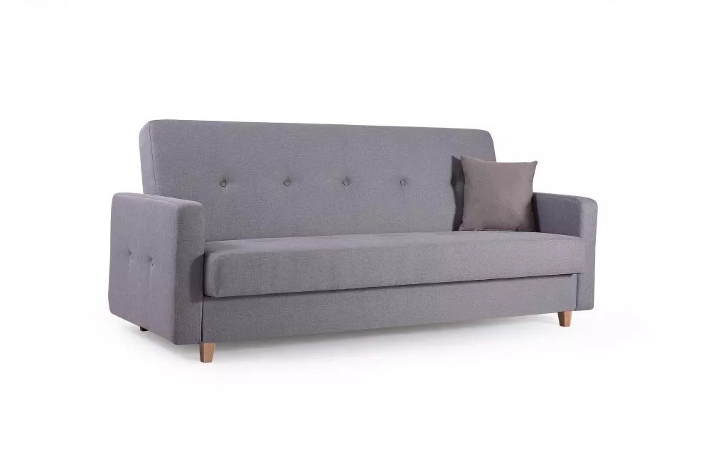Dīvāns Tango 3S Comfort Standard · Pelēks · 90 × 215 × 95 cm