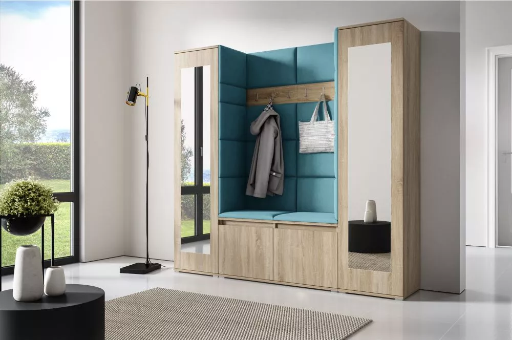 Apavu plaukts Emi 31 Trinity Korpusa krāsa: sonoma, · 190 × 185 × 40 cm