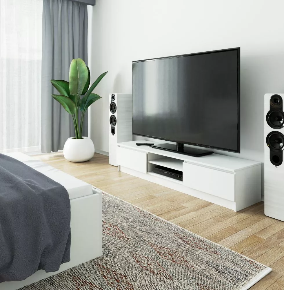 TV tumba RTV 2D1P Long · 160 × 40 × 33 cm