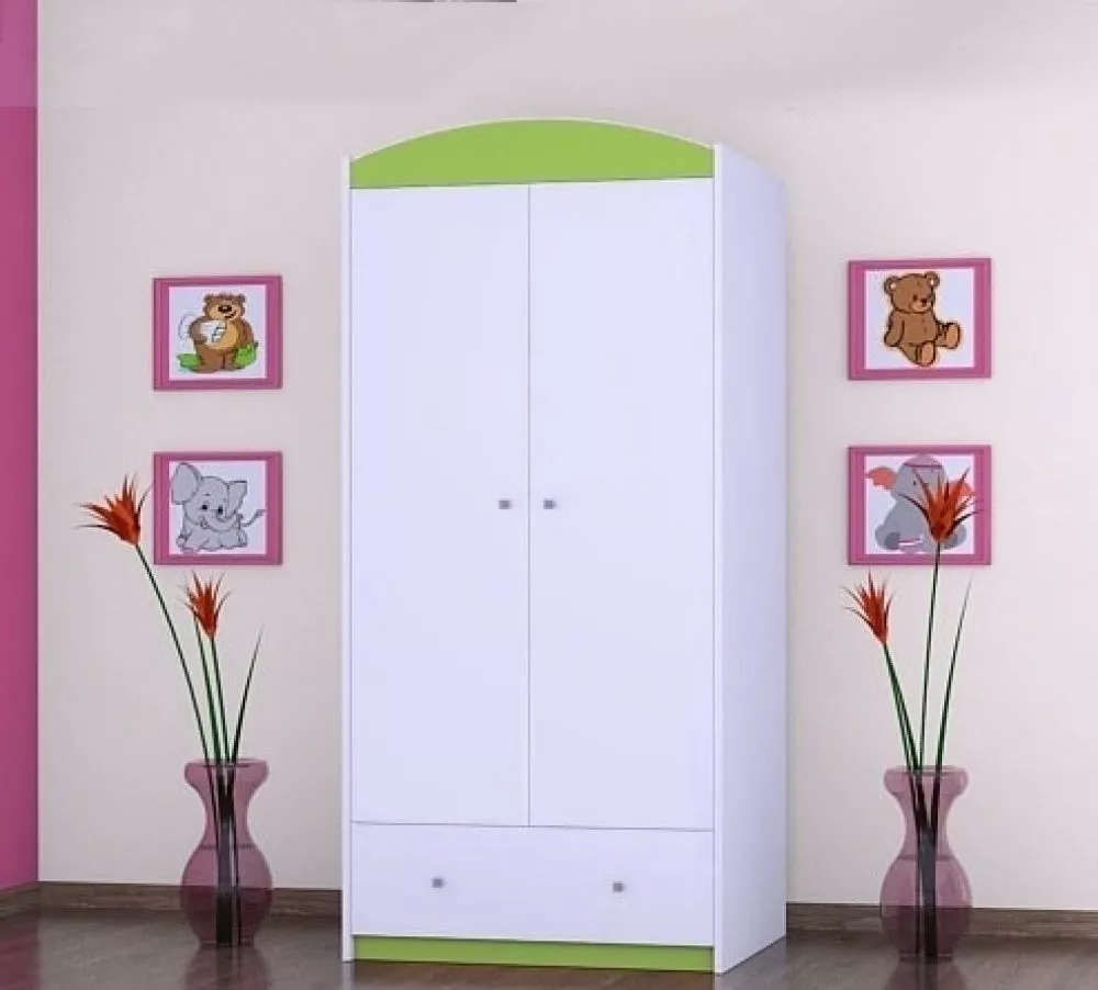 Bērnu skapis Happy SZ08-B · 88 × 54 × 187 cm
