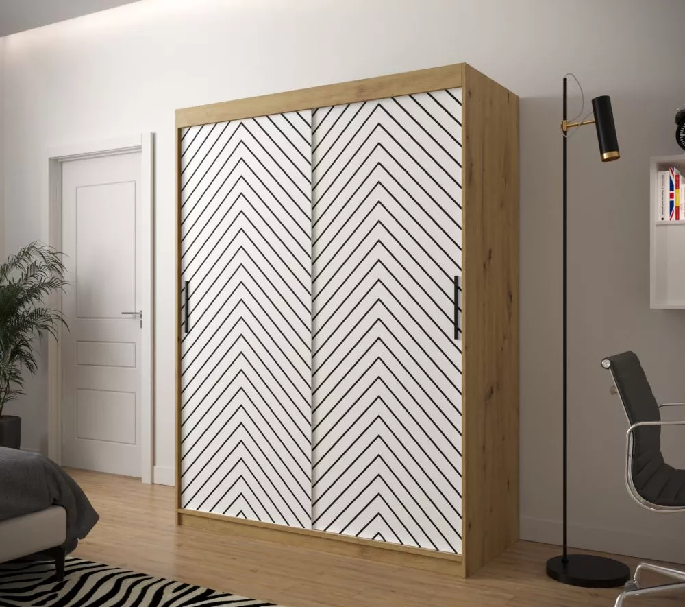 Skapis Jodelka 1 · 150 × 62 × 200 cm