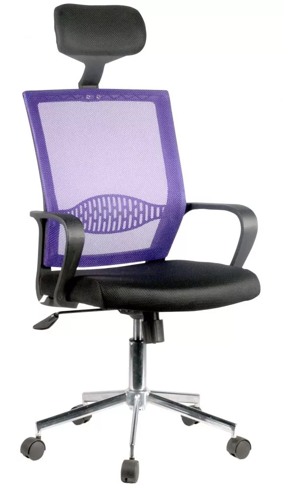 Datorkrēsls OCF-9 Sēdvietas platums: 49 cm, · Violets · 58 × 60 × 116 cm