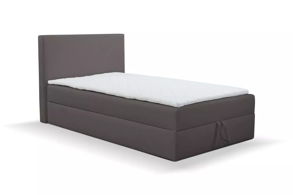 Gulta Rio 120x200 Boxspring standard Guļamvietas platums: 120 cm, Guļamvietas garums: 200 cm, · Melns · 126 × 213 × 104 