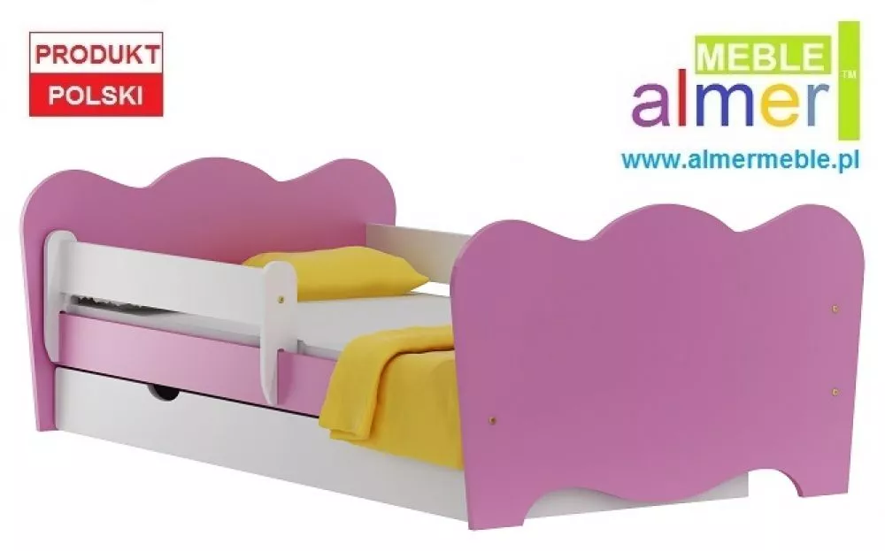 Bērnu gulta Maja 20S ar stelāžu Guļamvietas platums: 80 cm, Guļamvietas garums: 160 cm, · 92 × 164 × 65 cm