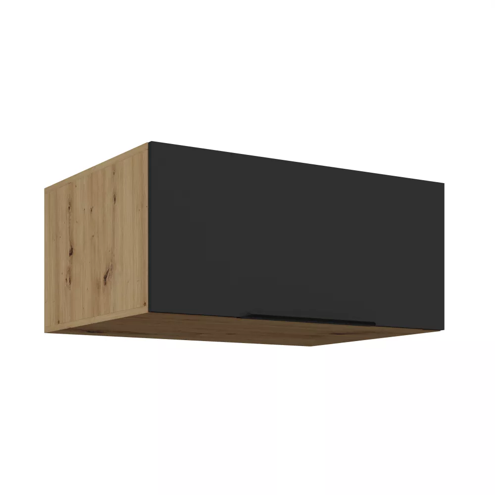 Virtuves skapis Aria Black 80 NAGU-36 1F