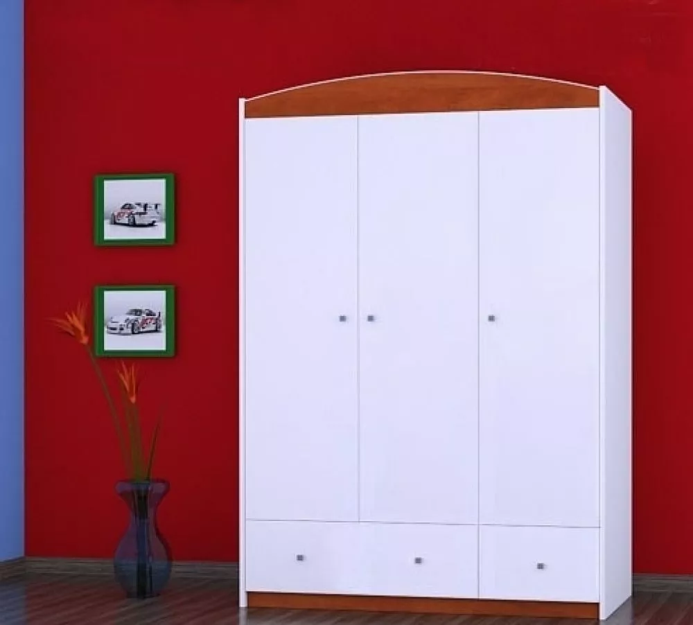 Bērnu skapis Happy SZ11-A · 132 × 54 × 187 cm