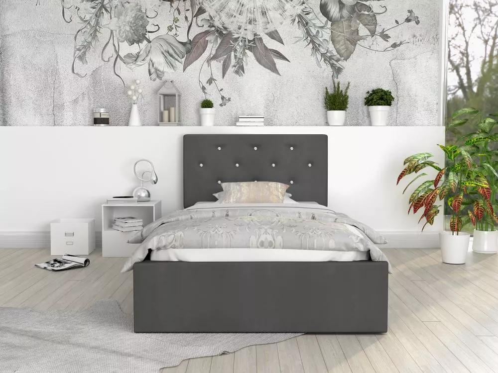 Gulta Mirage Premium Standard ar stelāžu Guļamvietas platums: 120 cm, Guļamvietas garums: 200 cm, stelāžas tips: metāla,