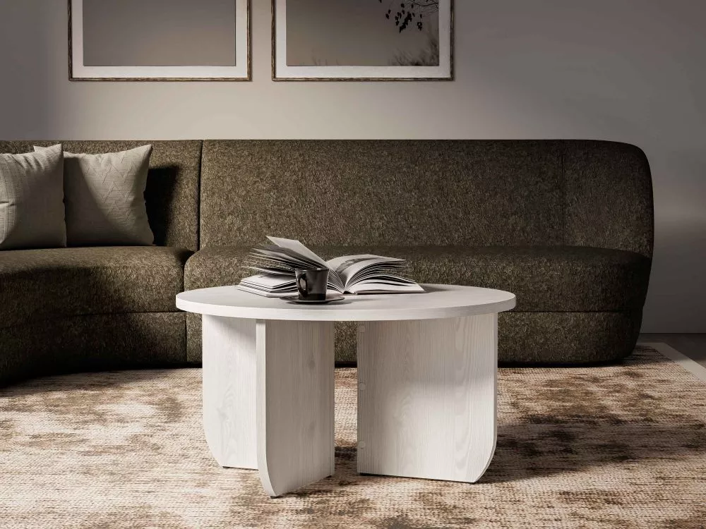 Žurnālgalds Blanco 37 · Balināta priede · 40 cm