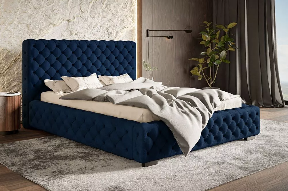Gulta Bed 15 Premium standard ar stelāžu Guļamvietas platums: 160 cm, Guļamvietas garums: 200 cm, stelāžas tips: metāla,