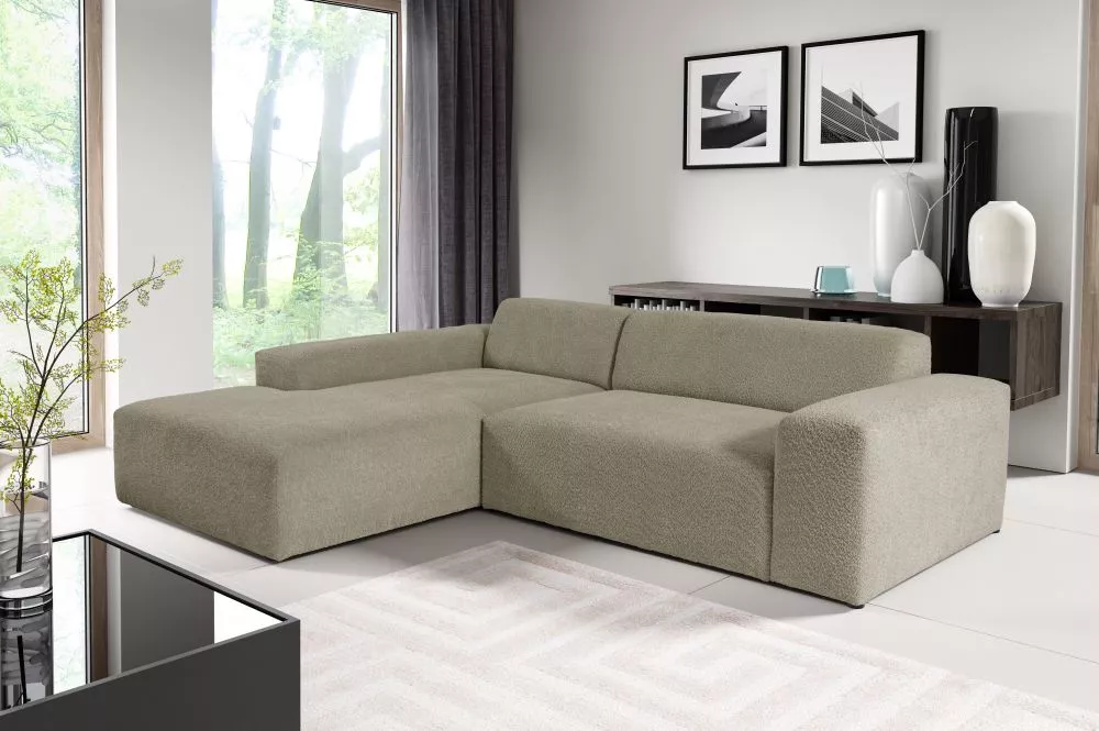Dīvāns Modullo L Standard · Brūni pelēks · 190 × 254 × 70 cm