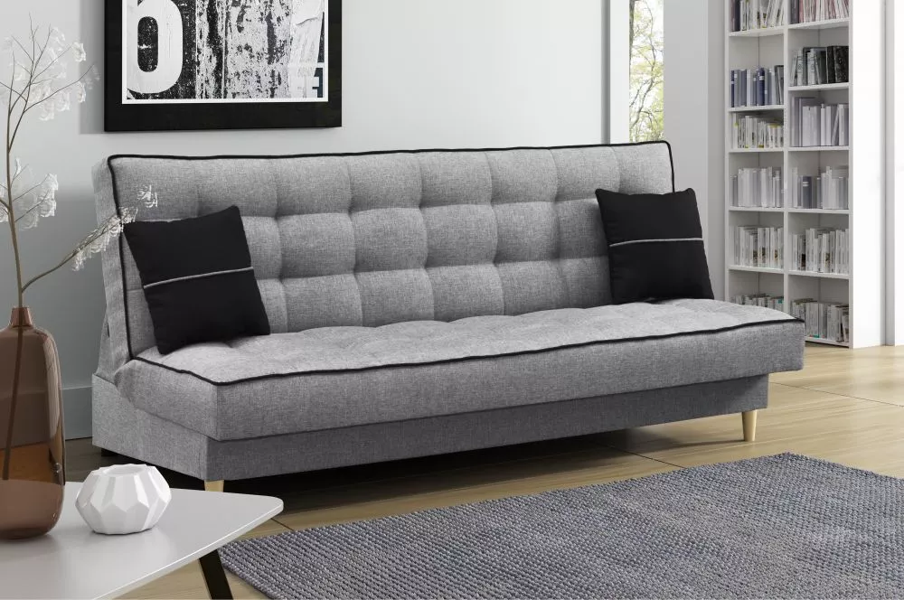 Dīvāns Bono Comfort standard · Pelēks · 91 × 199 × 91 cm