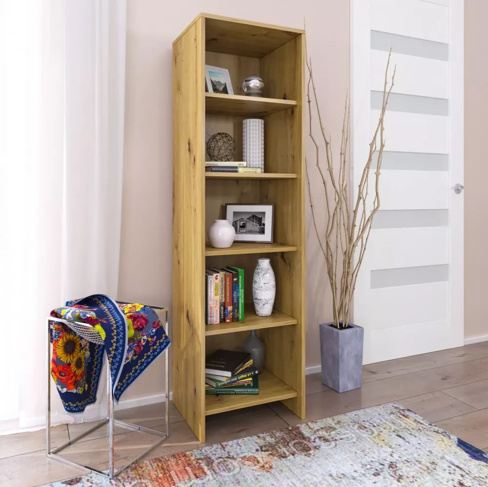 Plaukts Bart R · Ozols artisan · 44 × 155 × 37 cm