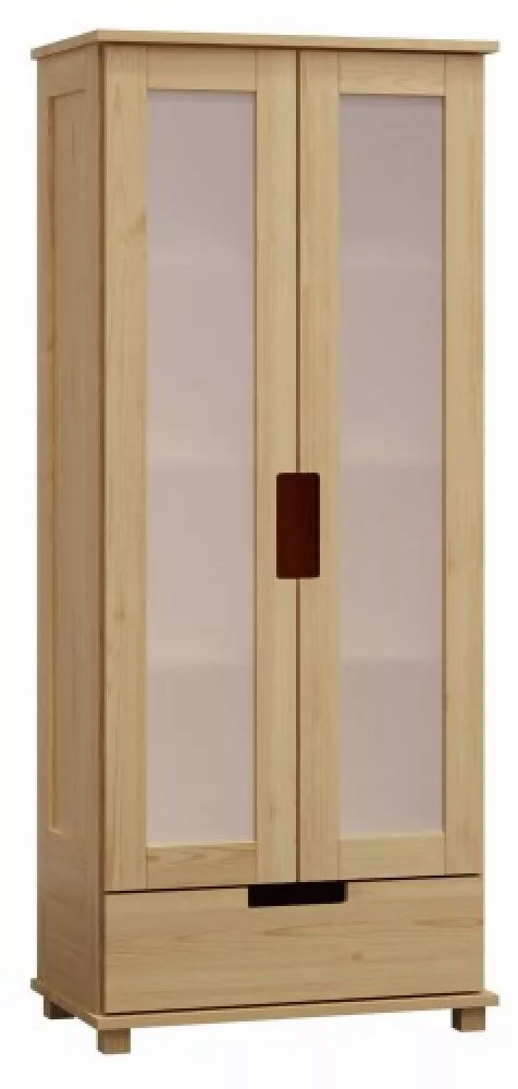 Grāmatu skapis Loop nr12 · Priede · 80 × 42 × 190 cm