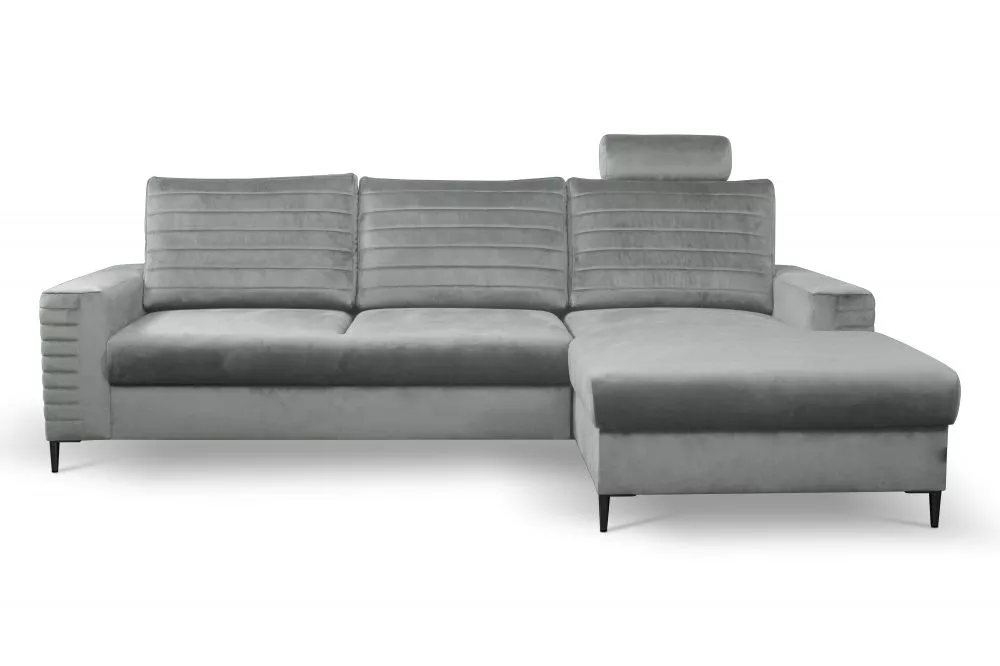Dīvāns Collin standard · Pelēks · 165 × 252 × 99 cm