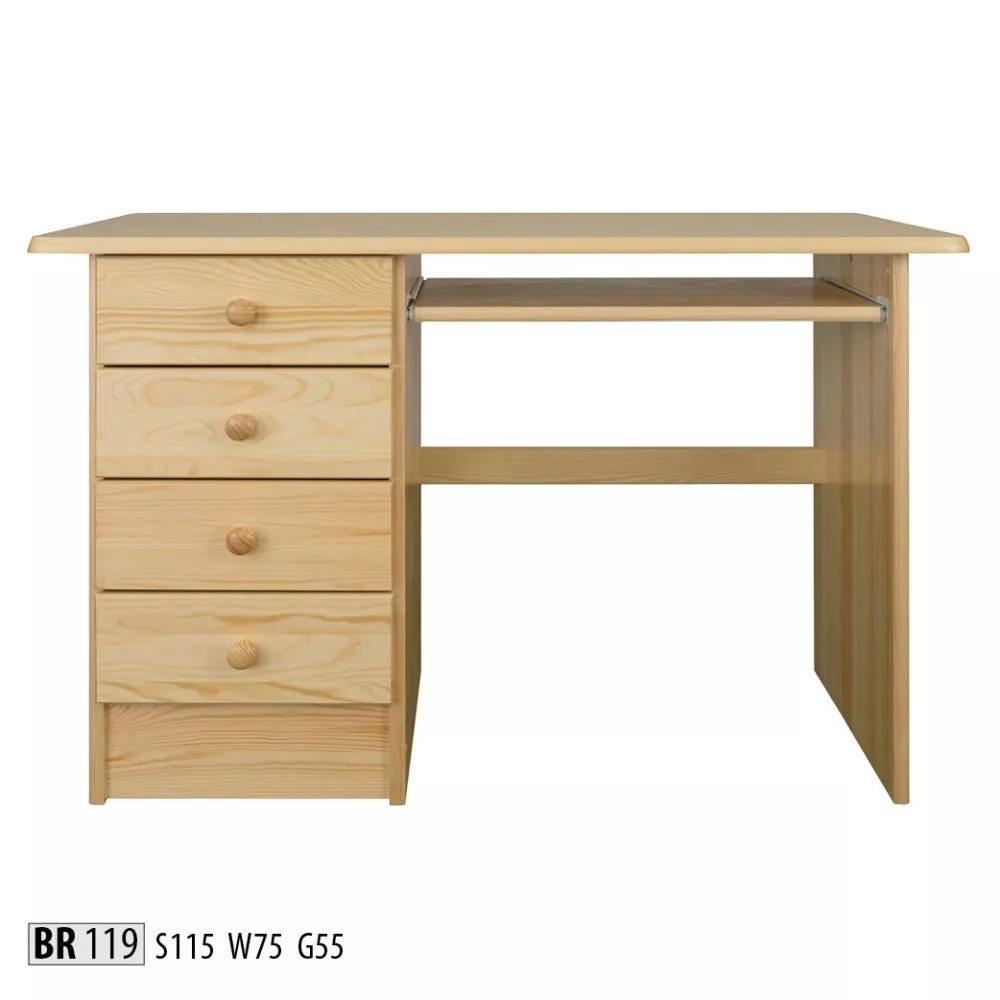 Galds BR 119 · Priede · 115 × 75 × 55 cm