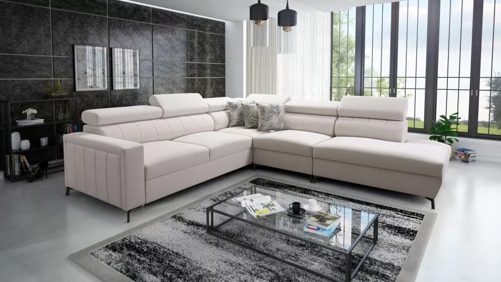Dīvāns Baltico 8 Premium Standard · Krēma · 275 × 302 × 83 cm