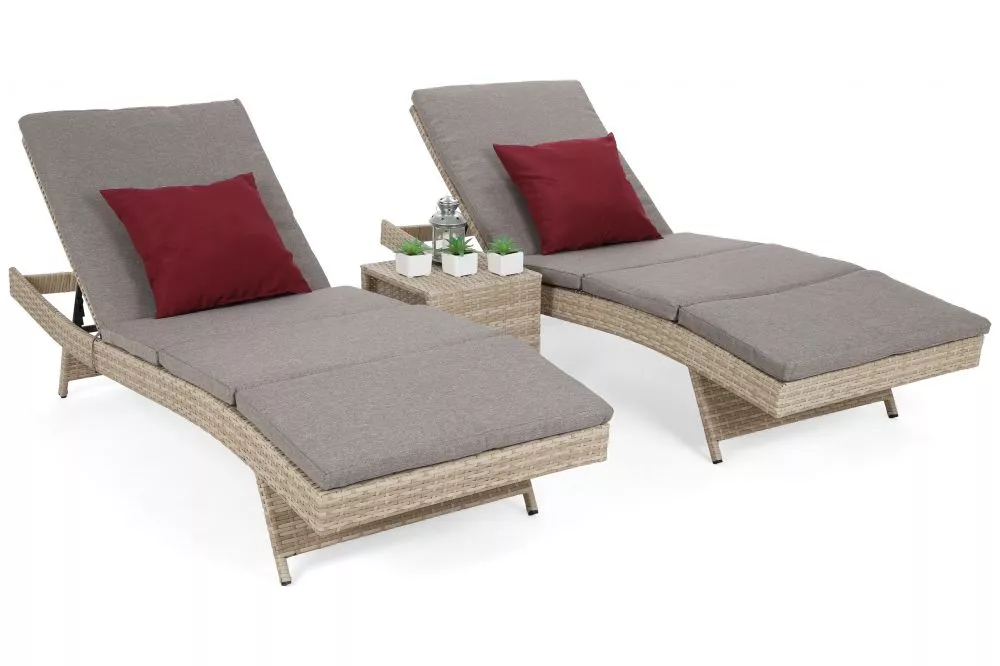 Sauļošanās krēsls Bora Bora Garden · 74 × 208 × 34 cm