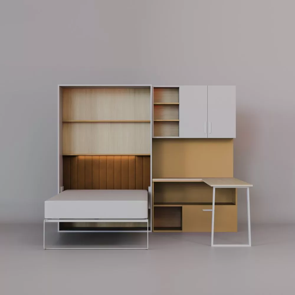 Bērnu gulta Lumio flexi B Guļamvietas platums: 120 cm, Guļamvietas garums: 200 cm, · 254 × 137 × 208.4 cm