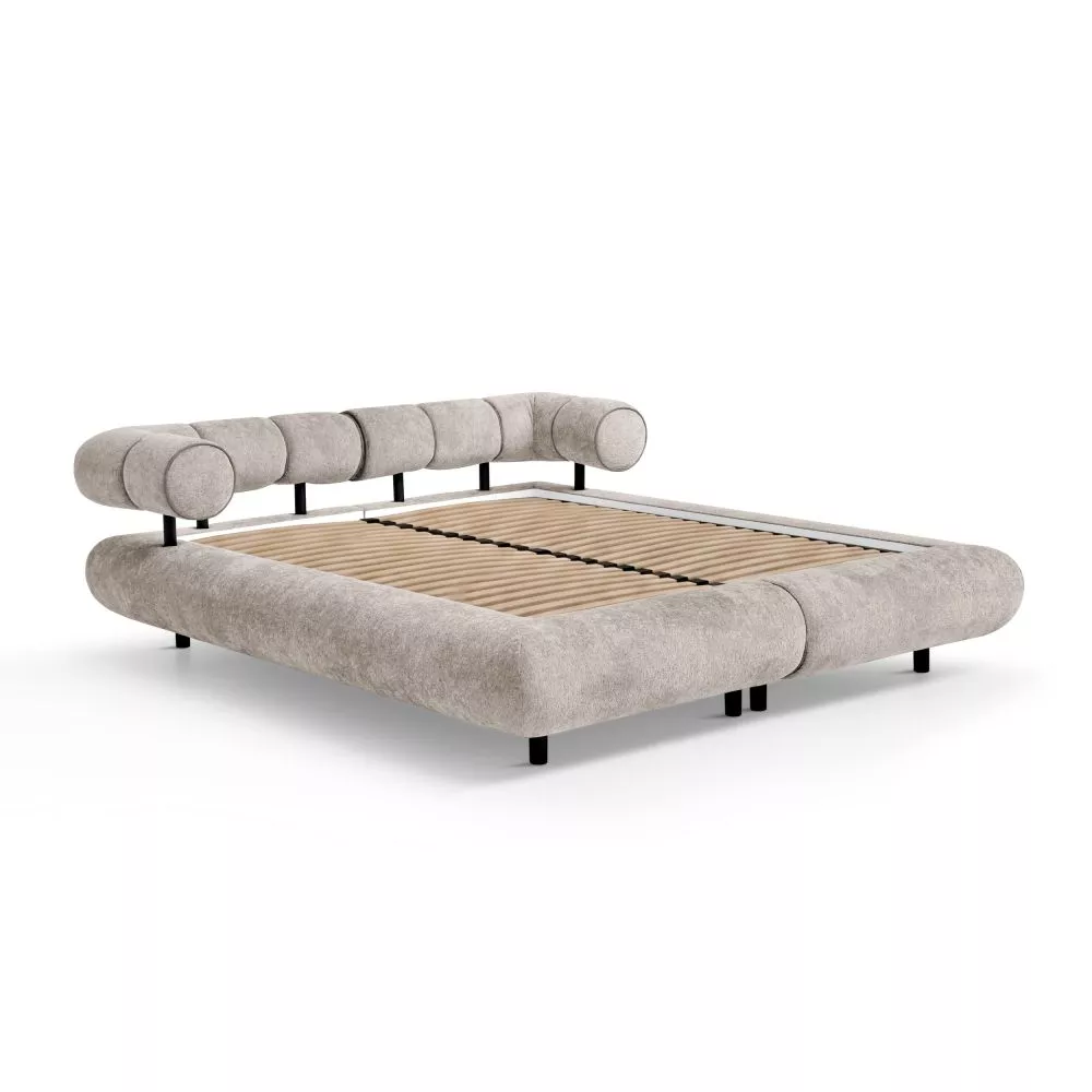 Gulta Luxor standard ar stelāžām Kājiņu izmērs: 11 cm, Guļamvietas platums: 160 cm, Guļamvietas garums: 200 cm, stelāžas
