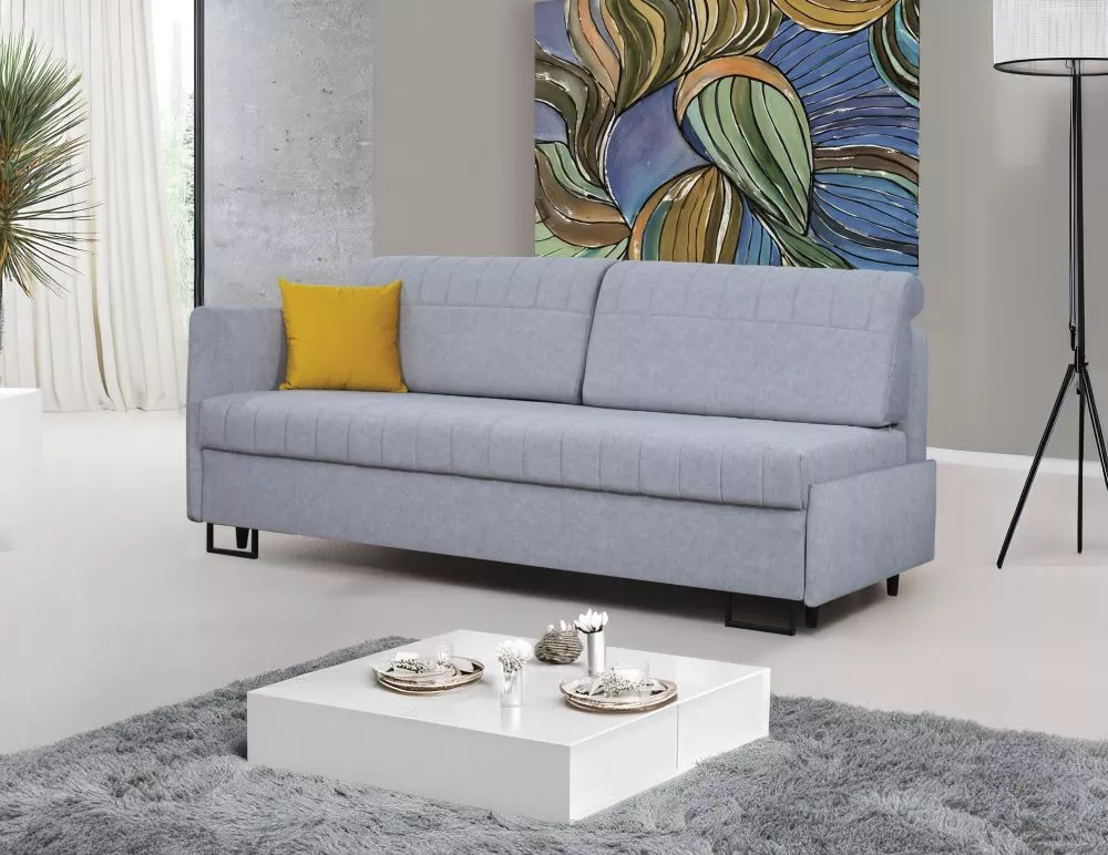 Dīvāns Zuza standard · Pelēks · 102 × 211 × 98 cm