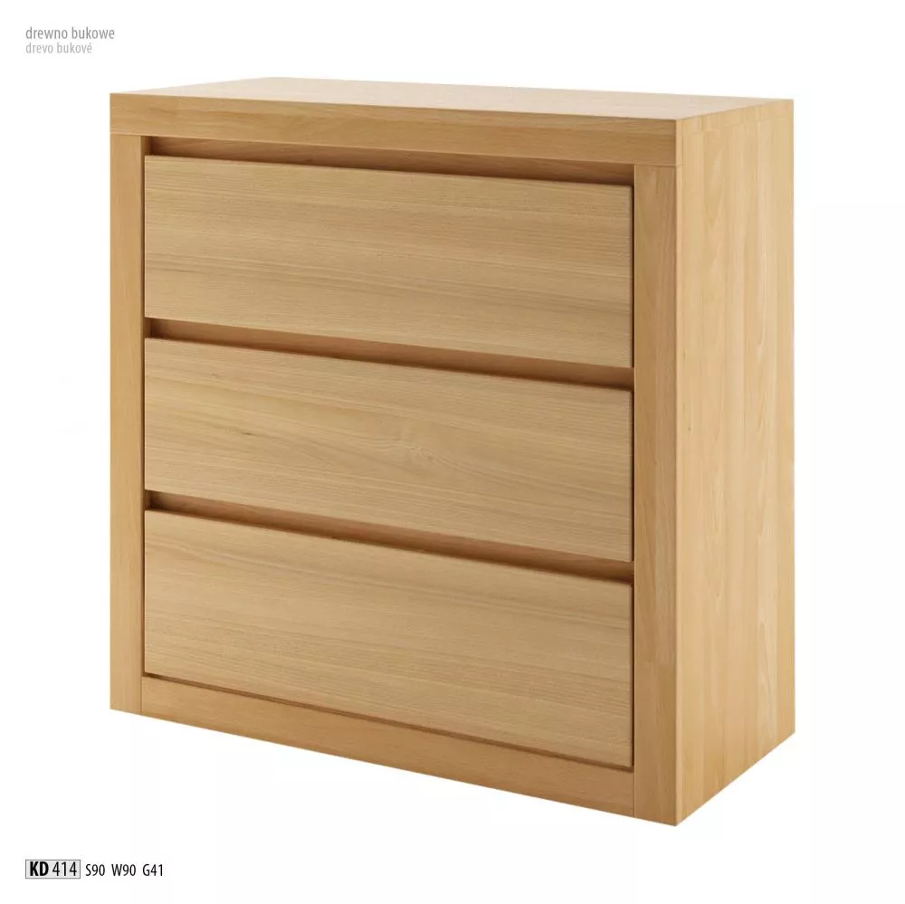 Kumode KD 414 · Dižskābardis · 90 × 41 × 90 cm