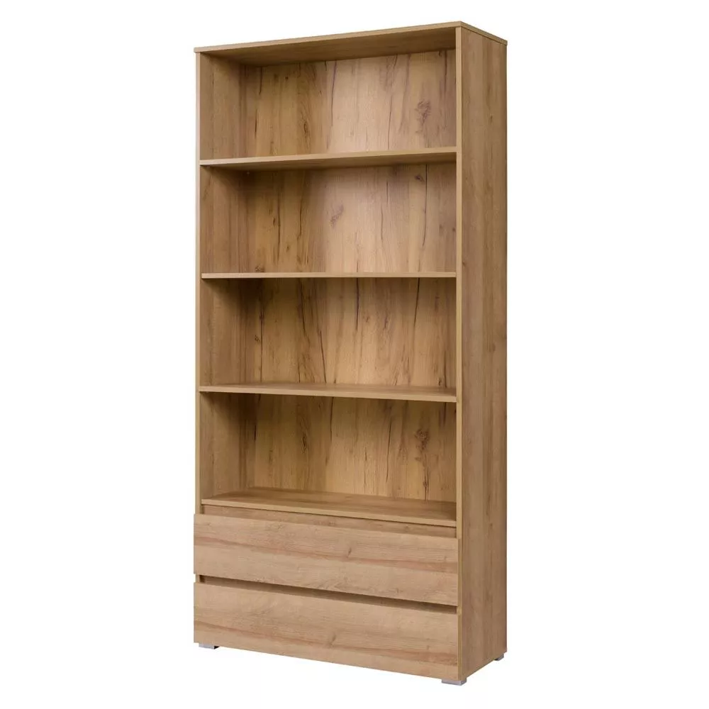 Plaukts Cosmo C03 · Ozols riviera · 92 × 204 × 34 cm