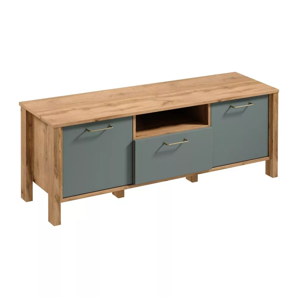 TV tumba Indygo RTV1S · 138 × 40 × 49 cm