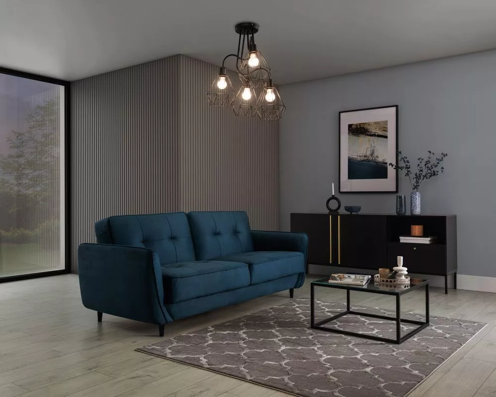 Lampa Bendinni L4 veids: lustra, · Melns · 60 × 60 × 50 cm