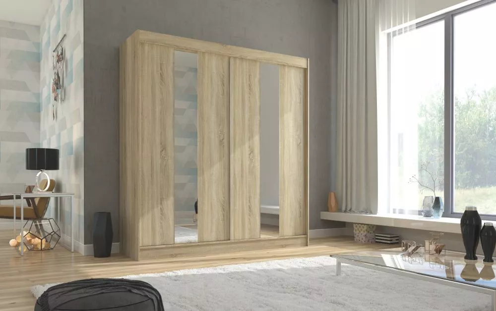 Skapis Balton · Sonoma · 200 × 61 × 215 cm