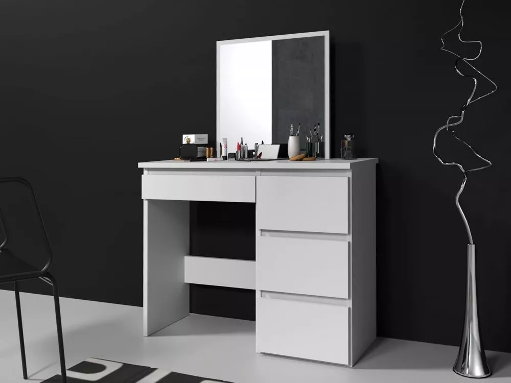 Kosmētikas galds Beta Cosmetic · Balts · 94 × 130 × 43 cm