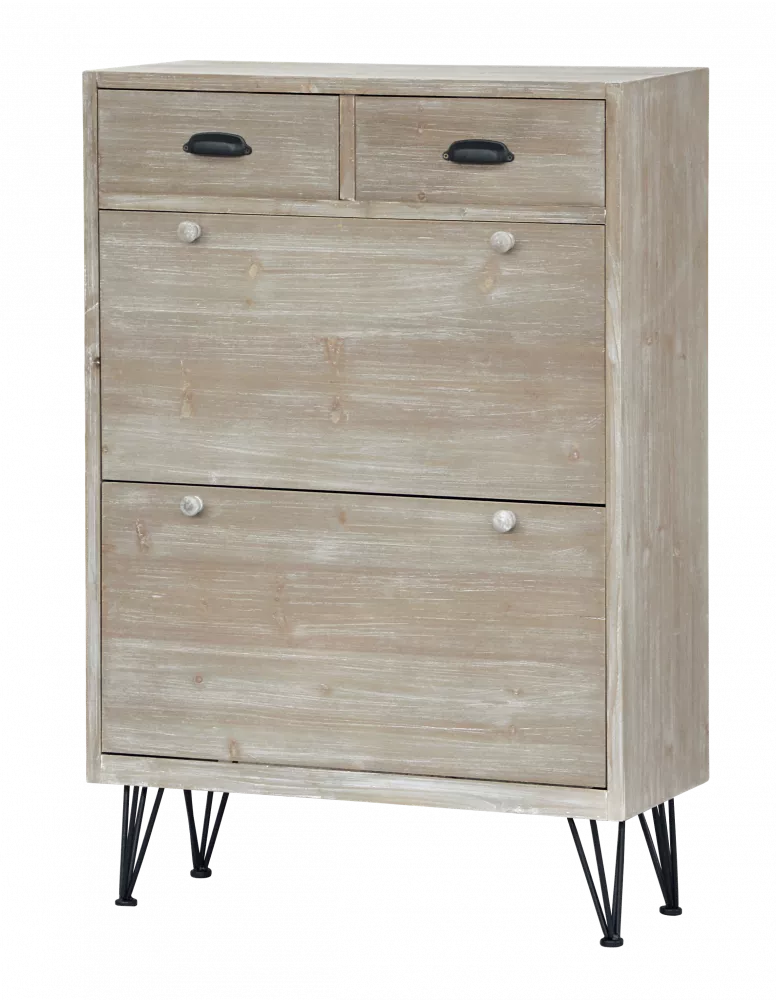 Apavu plaukts Loano LO15 · Gaiši brūns · 73 × 106 × 30 cm