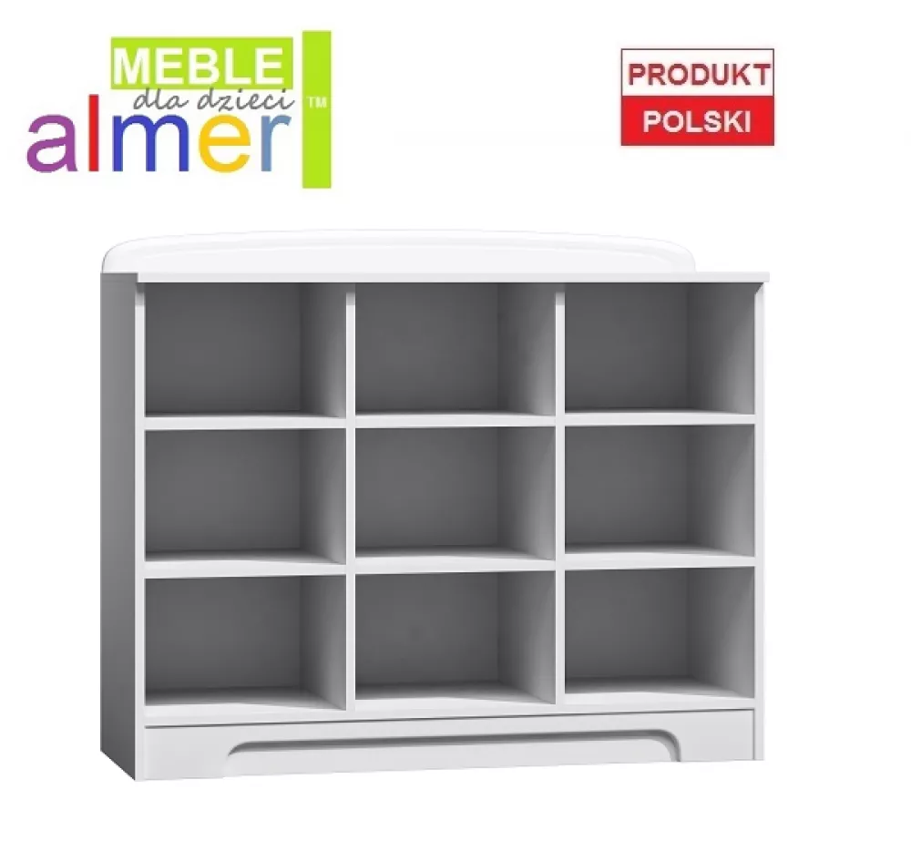 Plaukts School 14 · Balts · 120 × 102 × 47 cm