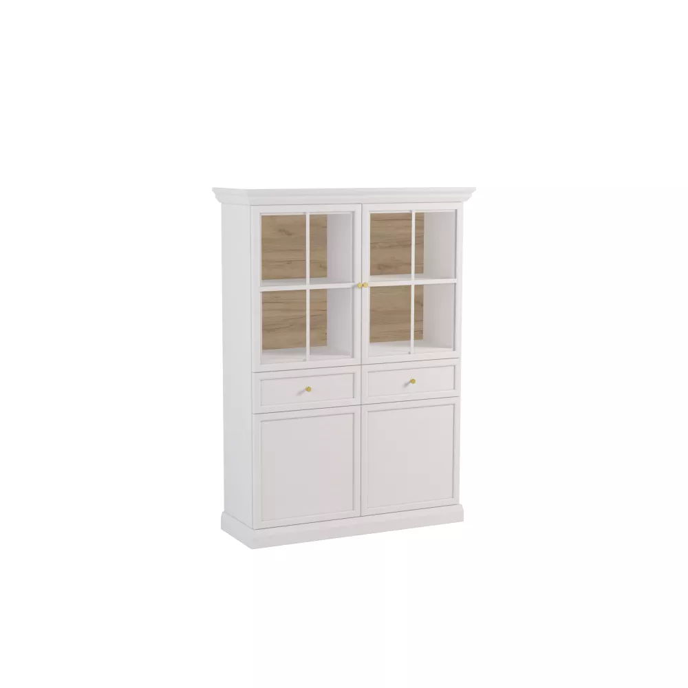 Sekcija Lucca W4D2S Korpusa krāsa: balts, · 118.5 × 41.5 × 164.5 cm