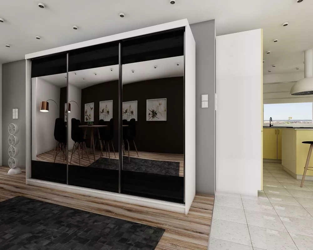 Skapis Top 32 ar LED · Balts · 250 × 62 × 200 cm