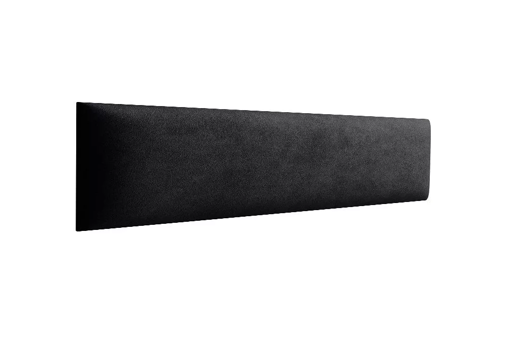 Panelis Wall Velutto 3,5 cm · Melns · 60 × 15 cm