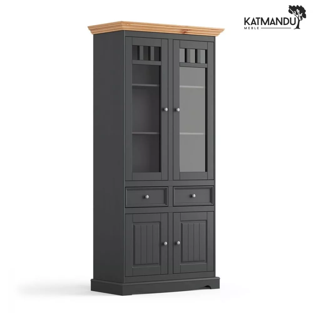 Plaukts Belluno Elegante Witryna 2D · 90 × 190 × 45 cm