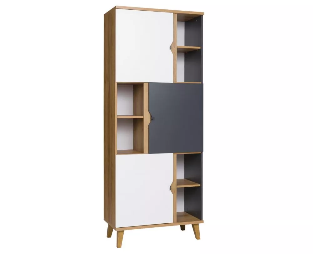 Plaukts Memone R3D · Zelta ozols · 80 × 200 × 40 cm